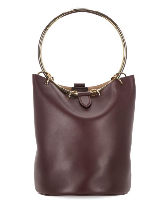 24FW 알라이아 토트백 AA1S02825CA515 719 Chocolat - ALAIA