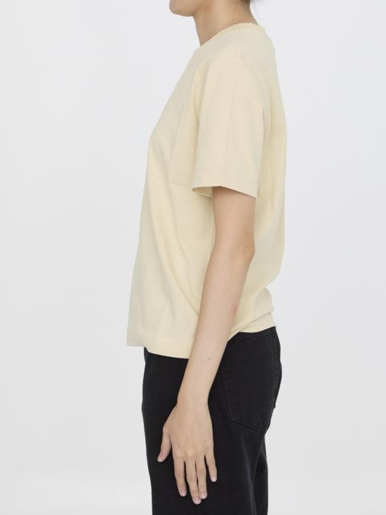 24FW 버버리 로고 코튼 티셔츠 8097925 BEIGE - BURBERRY