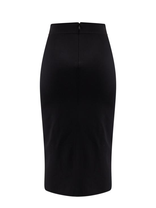 24FW 돌체앤가바나 미디 스커트 FXO10TJFMEX N0000 Black - DOLCE & GABBANA