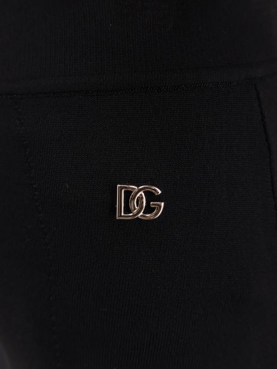 24FW 돌체앤가바나 미디 스커트 FXO10TJFMEX N0000 Black - DOLCE & GABBANA