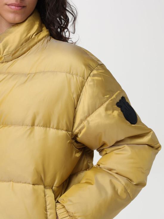 25FW 핑코 숏패딩 103821A1ZR H54 Yellow - PINKO