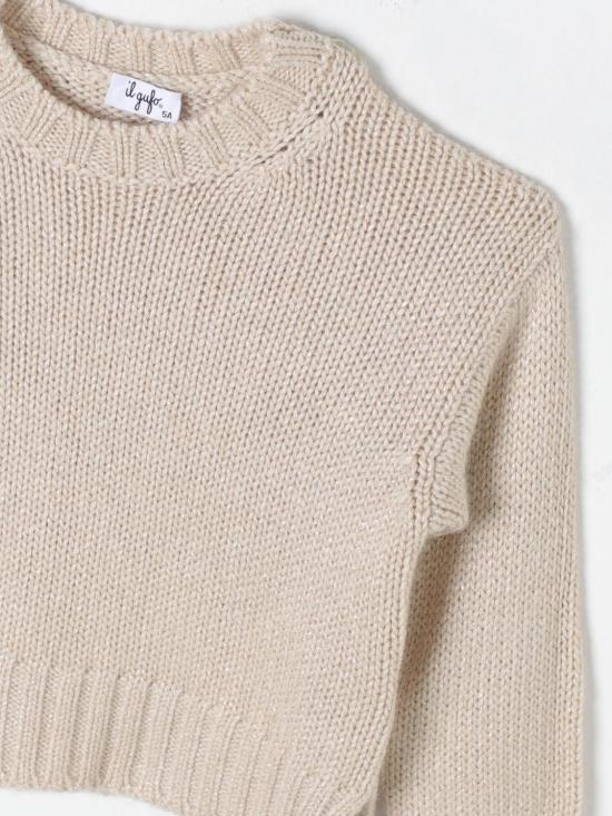 24FW [키즈] 일 구포 풀오버 MA474EM438 100L Gold - IL GUFO