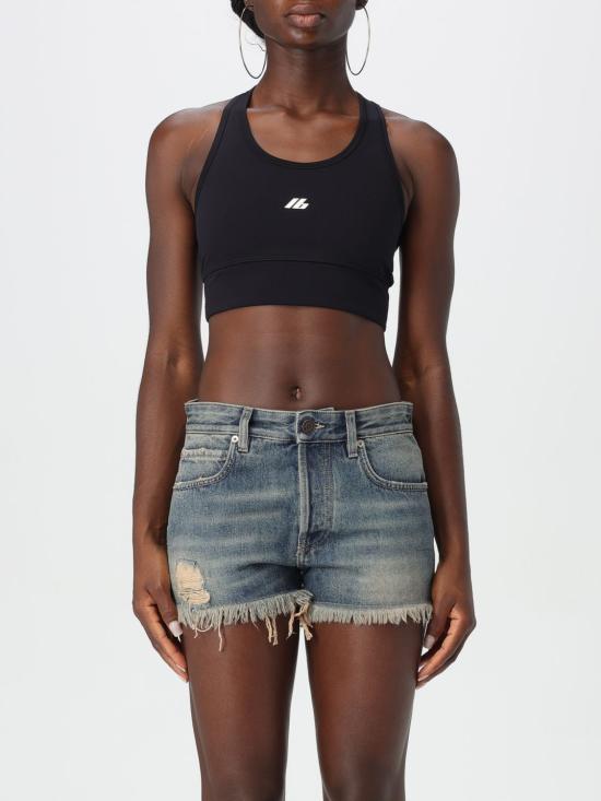 24FW 발렌시아가 민소매 티셔츠 7932824E2B9 1081 Black