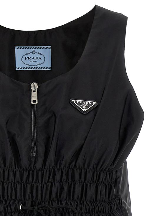 25FW 프라다 / 여성 피우마 리나일론 드레스 23X698SOOO1WQ9F0002 Black BPG - PRADA
