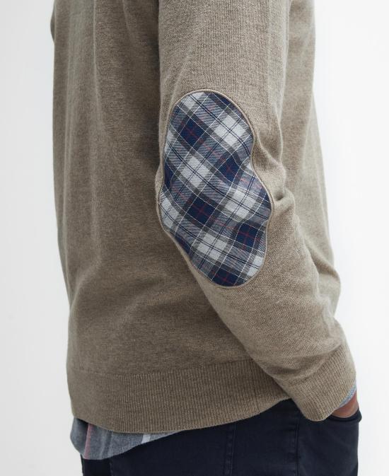  바버 스웨터 MKN1586 MKN ST51 Stone - BARBOUR