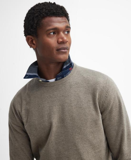  바버 스웨터 MKN1586 MKN ST51 Stone - BARBOUR