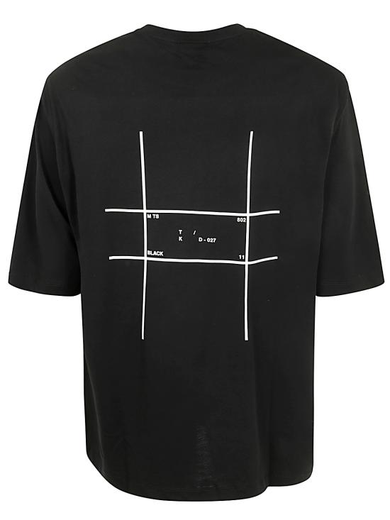  톰크롬 반팔 티셔츠 MTS802 BLACK - THOM KROM