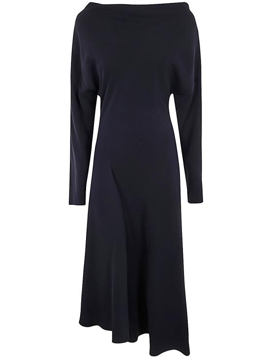 24FW 파로쉬 롱 원피스 D725399 POKER24 012 BLUE