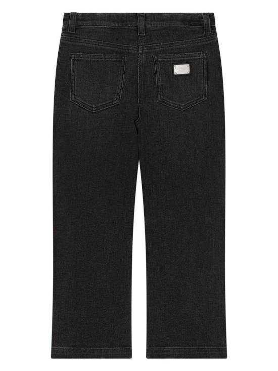 24FW [키즈] 돌체앤가바나 트레이닝/조거 팬츠 L52F85LDC77 S9000 VARIANTE ABBINATA - DOLCE & GABBANA