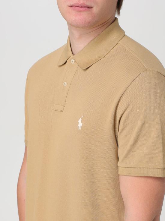 25FW 폴로 랄프로렌 폴로 티셔츠 710536856379 Brown - POLO RALPH LAUREN