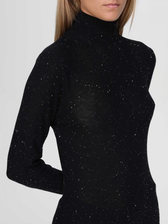 25FW 파비아나 필리피 터틀넥 MAD214F045D722 825 Black - FABIANA FILIPPI