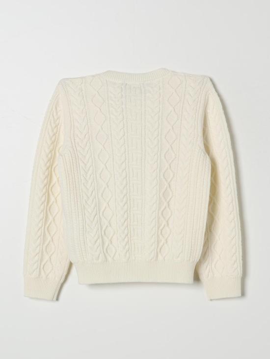 25FW [키즈] 베르사체 풀오버 10159331A11126 1W470 White - VERSACE