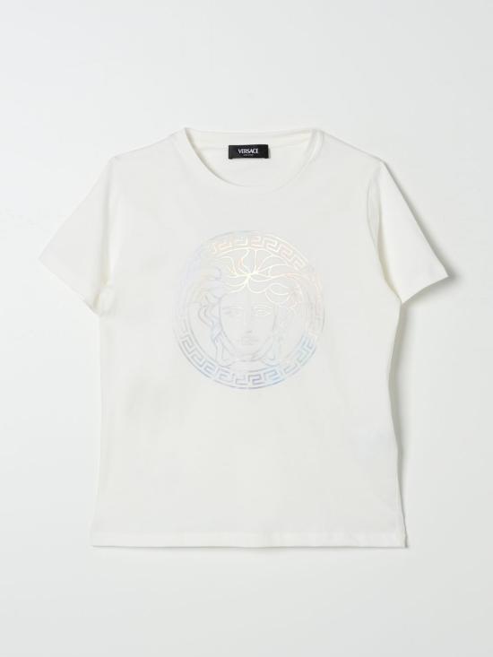 25FW [키즈] 베르사체 티셔츠 10002391A11718 2W270 White