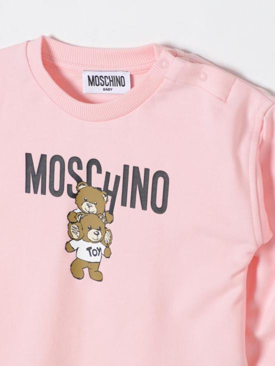  [키즈] 모스키노 티셔츠 MDV0BNLCA14 50209 Pink - MOSCHINO