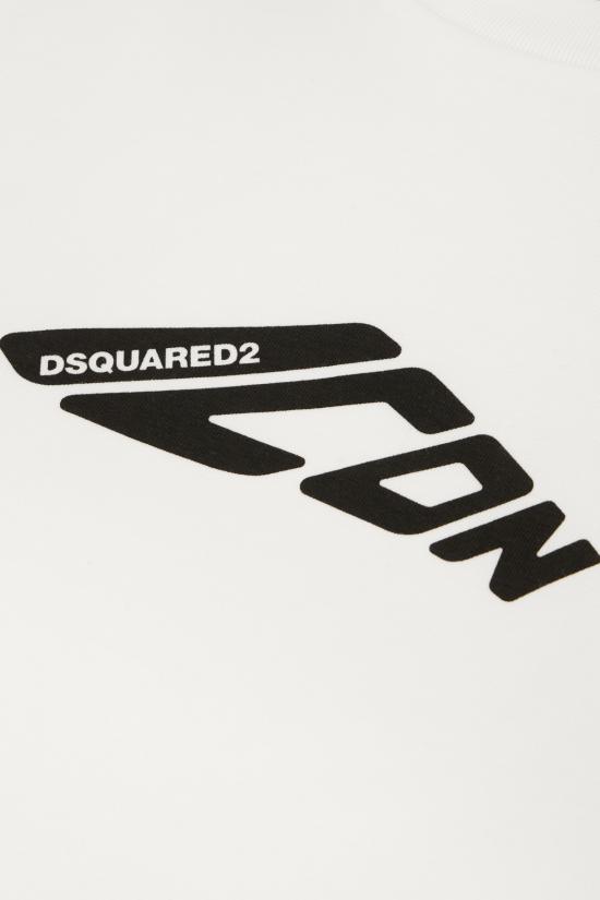  디스퀘어드2 반팔 티셔츠 S80GC0071D20020 100 Bianco - DSQUARED2