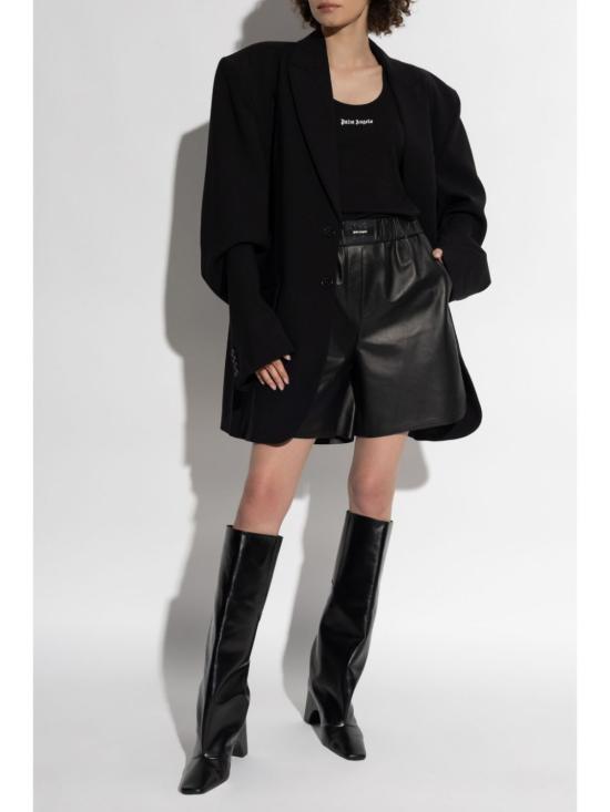 25SS 팜앤젤스 민소매 티셔츠 PWAC020C99FAB001 1003 BLACK OFF WHITE - PALM ANGELS