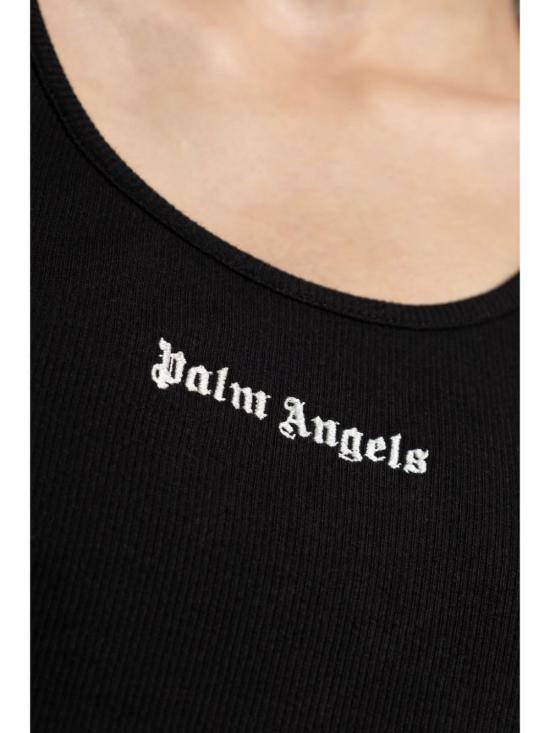 25SS 팜앤젤스 민소매 티셔츠 PWAC020C99FAB001 1003 BLACK OFF WHITE - PALM ANGELS