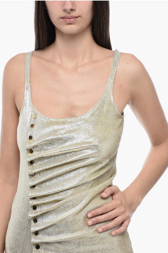  파코라반 롱 원피스 23PJRO522VI0261M042 Gold - PACO RABANNE