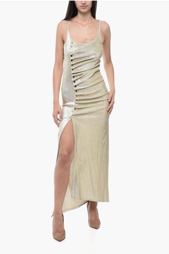  파코라반 롱 원피스 23PJRO522VI0261M042 Gold