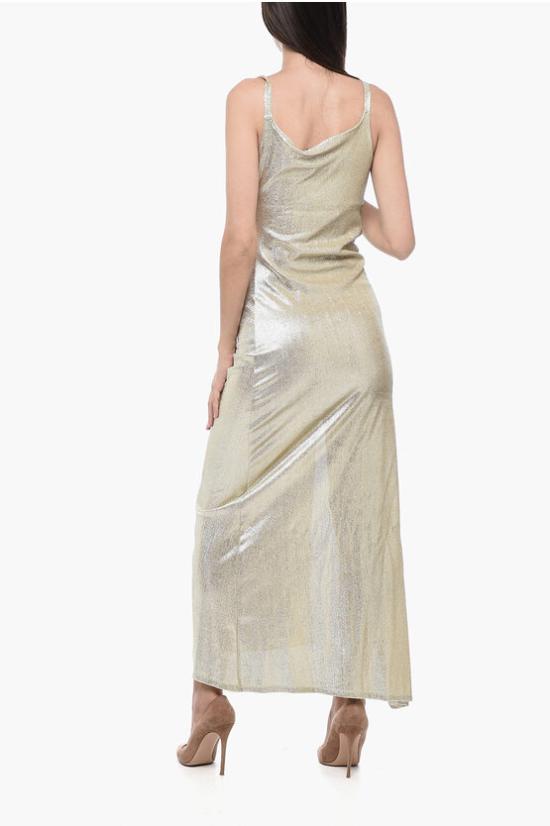  파코라반 롱 원피스 23PJRO522VI0261M042 Gold - PACO RABANNE