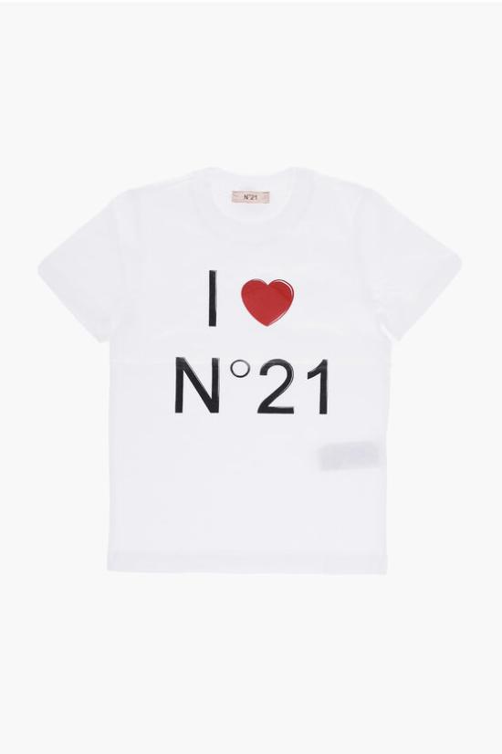  [키즈] 누메로벤투노 티셔츠 N21754 N0153 0N100 White