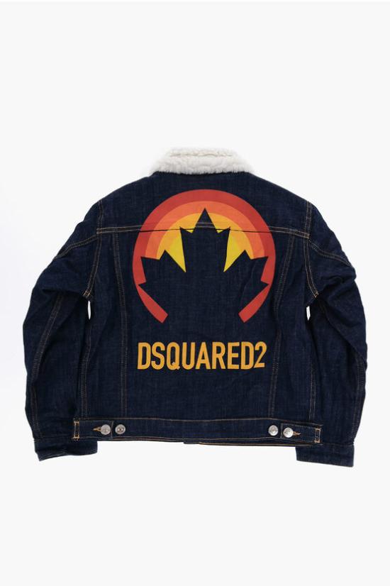  [키즈] 디스퀘어드2 데님 자켓 DQ1759 D0A4Q DQ01 Blue - DSQUARED2