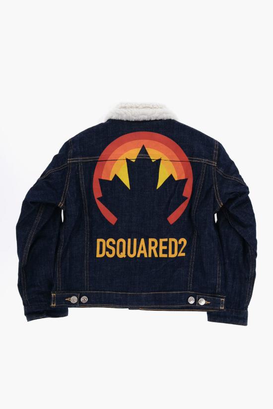  [키즈] 디스퀘어드2 데님 자켓 DQ1759 D0A4Q DQ01 Blue - DSQUARED2