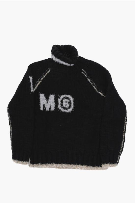  [키즈] 마르지엘라 터틀넥 니트 M60478 MM01H M6900 Black