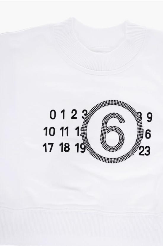  [키즈] 마르지엘라 풀오버 M60423 MM007 M6100 Black White - MAISON MARGIELA