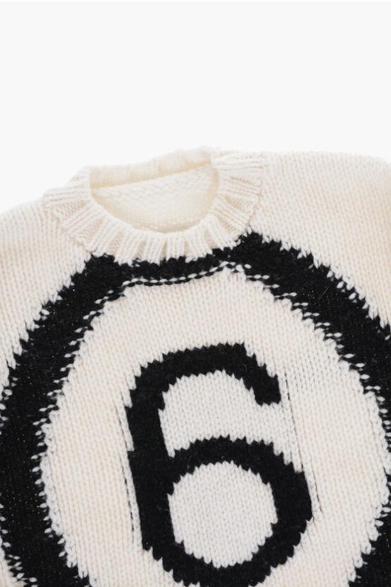  [키즈] 마르지엘라 풀오버 M60476 MM01T M6101 White - MAISON MARGIELA