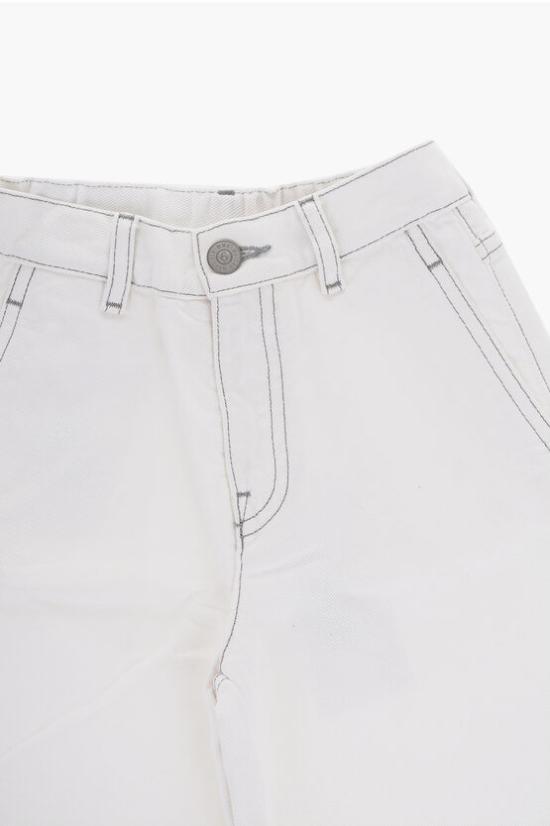  [키즈] 마르지엘라 진 M60450 MM015 M6101 White - MAISON MARGIELA