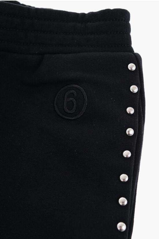  [키즈] 마르지엘라 스트레이트 팬츠 M60469 MM007 M6900 Black - MAISON MARGIELA