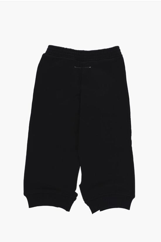  [키즈] 마르지엘라 스트레이트 팬츠 M60469 MM007 M6900 Black - MAISON MARGIELA