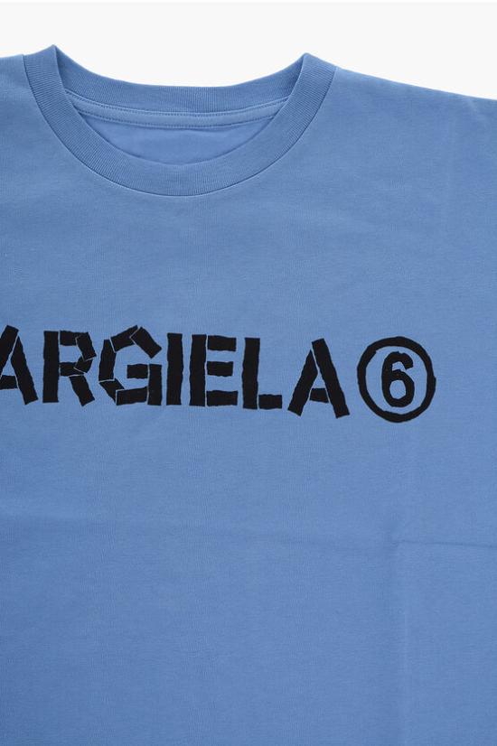  [키즈] 마르지엘라 티셔츠 M60408 MM009 M6804 Blue - MAISON MARGIELA