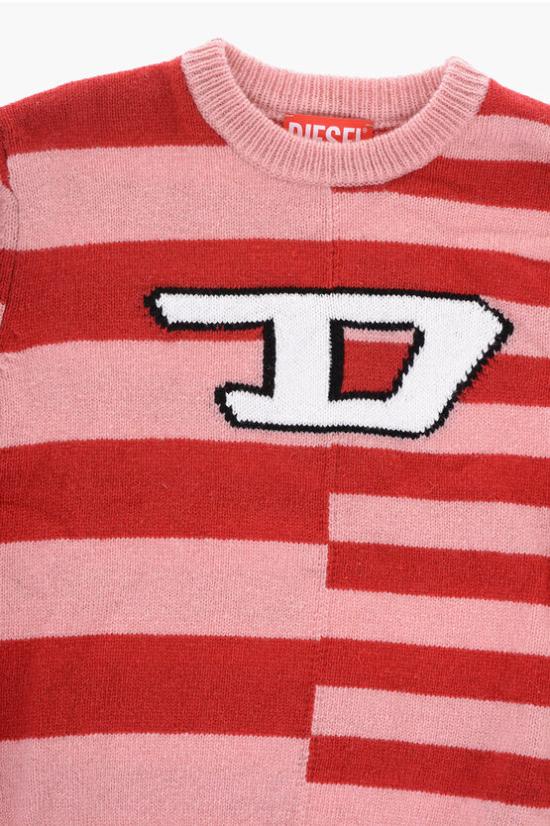  [키즈] 디젤 풀오버 J01527 KYAWG K390 Rosa Rosso - DIESEL