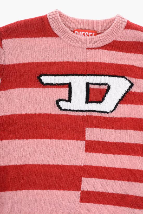  [키즈] 디젤 풀오버 J01527 KYAWG K390 Rosa Rosso - DIESEL