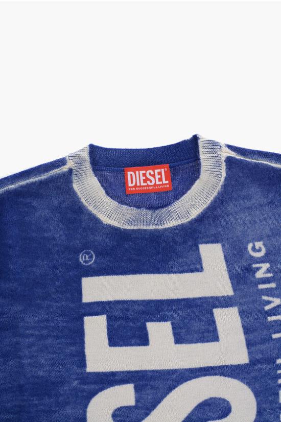  [키즈] 디젤 트레이닝 상의 J01494 KYAV7 K89G Blue - DIESEL