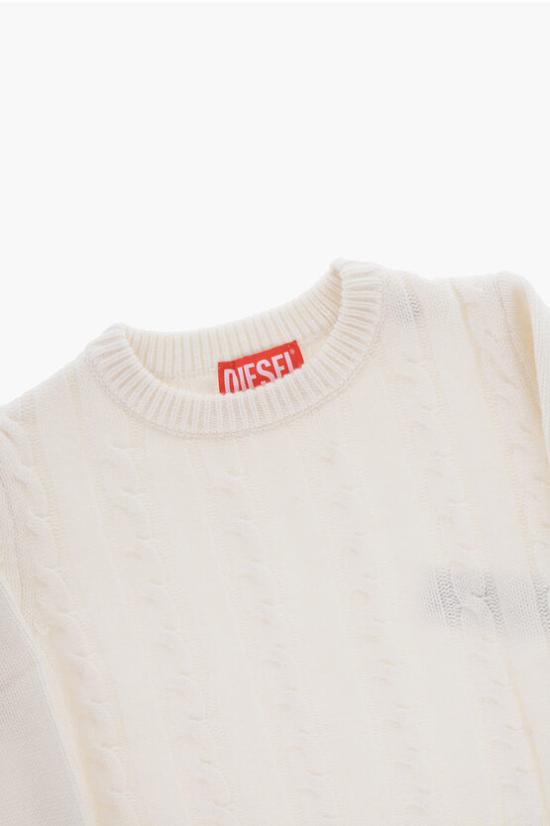  [키즈] 디젤 풀오버 J01554 KYAV8 K129 White - DIESEL