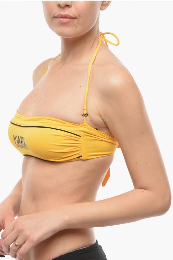  칼라거펠트 비키니 수영복 KL22WTP07 YELLOW Yellow - KARL LAGERFELD
