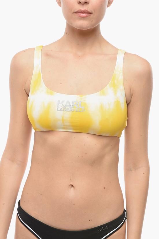  칼라거펠트 비키니 수영복 KL22WTP18 YELLOW Bianco Giallo