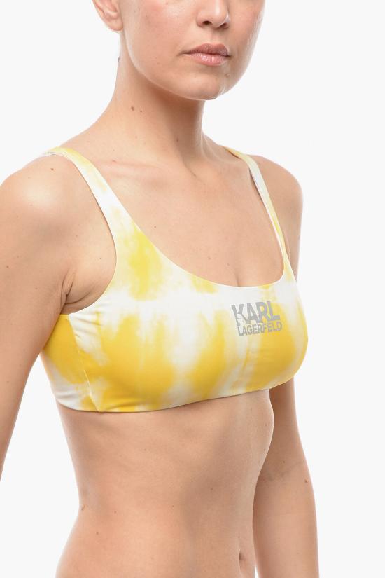 칼라거펠트 비키니 수영복 KL22WTP18 YELLOW Bianco Giallo - KARL LAGERFELD