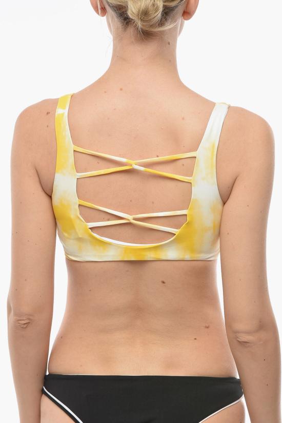  칼라거펠트 비키니 수영복 KL22WTP18 YELLOW Bianco Giallo - KARL LAGERFELD