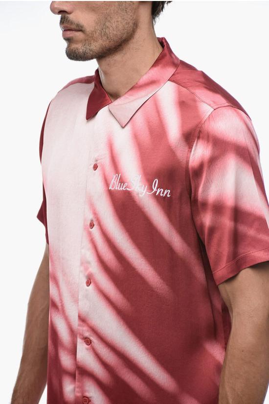  블루스카이인 반팔 셔츠 BS2203SH017 WEL Red - BLUE SKY INN