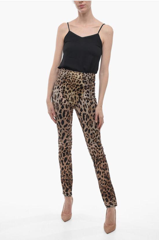  돌체앤가바나 스트레이트 팬츠 FTCXKTFSSF7 HY13M Brown - DOLCE & GABBANA