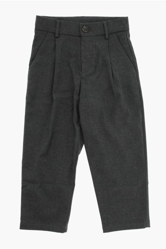  [키즈] 두두 스트레이트 팬츠 DT6P00 I0111 811 Gray