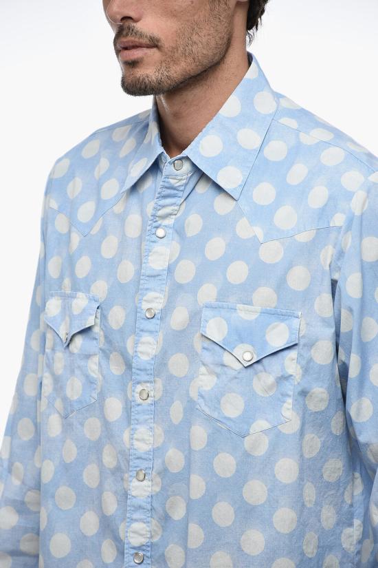  이알엘 긴팔 셔츠 ERL06B012 2 Blue - ERL