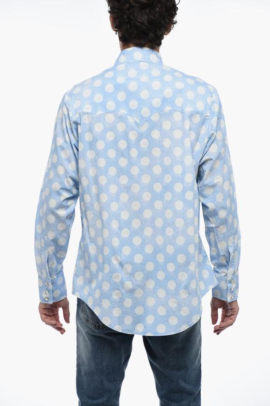  이알엘 긴팔 셔츠 ERL06B012 2 Blue - ERL