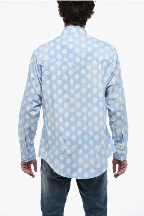  이알엘 긴팔 셔츠 ERL06B012 2 Blue - ERL