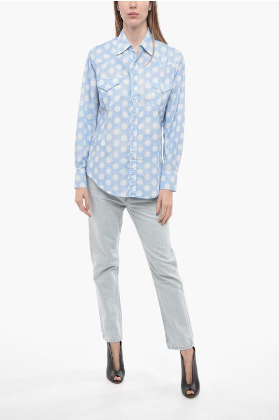  이알엘 긴팔 셔츠 ERL06B012 2 Blue - ERL