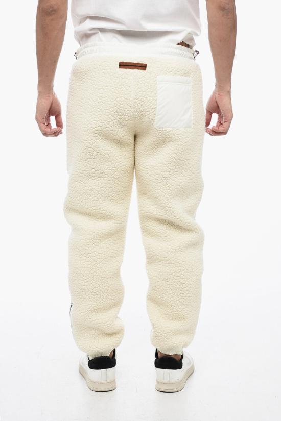  에르메네질도제냐 트레이닝/조거 팬츠 UA515ESCPA9N01 White - ERMENEGILDO ZEGNA